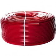 Труба из сшитого полиэтилена STOUT 16x2.0 (PE-Xa/EVOH, PN8, Tmax 95°C, бухта 100 м, цвет красный)
